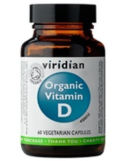 Organic Vitamin D 60 kapsl