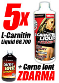 carnitin 5x L-Carnitin 66700mg + 1x Carne Iont ZDARMA