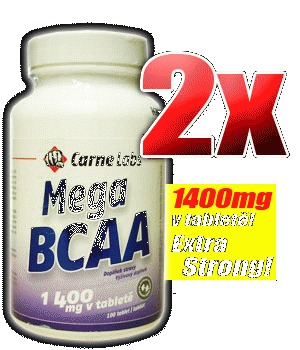 2x Mega BCAA 140000mg