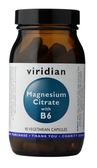 Magnesium Citrate with Vitamin B6 90 kapsl