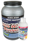 Aminostar 100 % Whey Protein + Kre-Alkalyn Liquid ZDARMA!